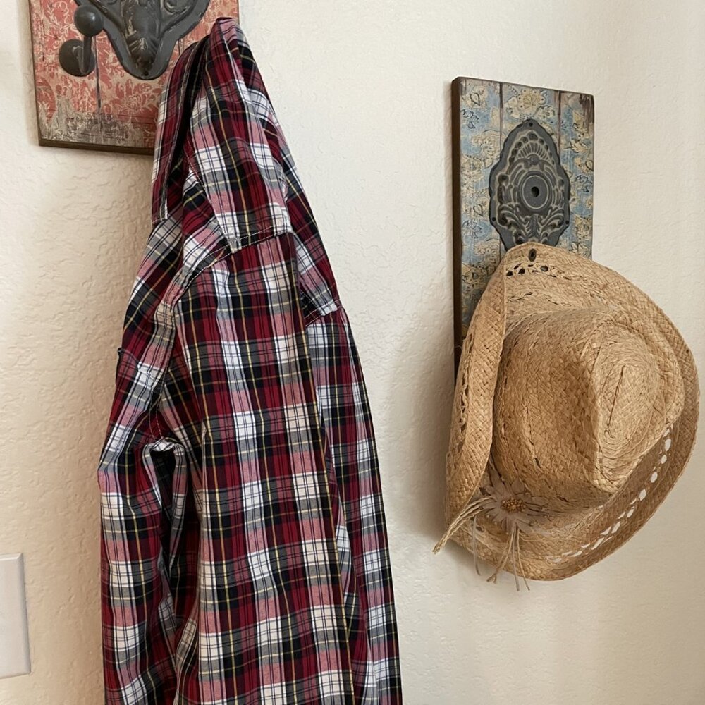 Levi's Men's Western Snap Plaid Shirt
